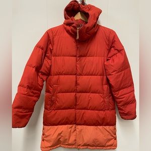 BURTON Orange Puffer Snowboard jacket